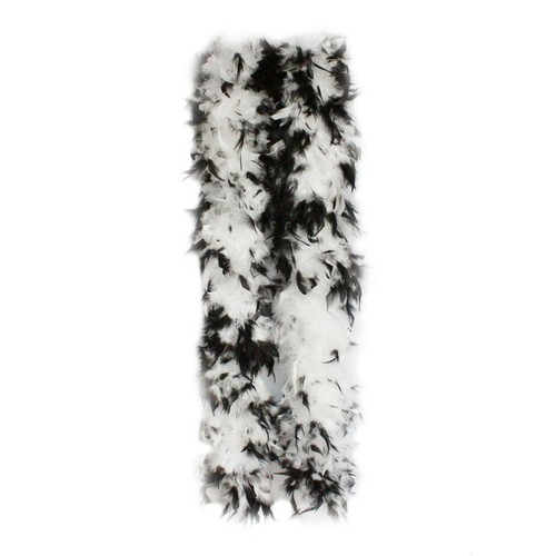 White with black tips - white,